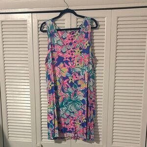Lilly Pulitzer Blythe Dress - Floral Pink, Green, Blue
